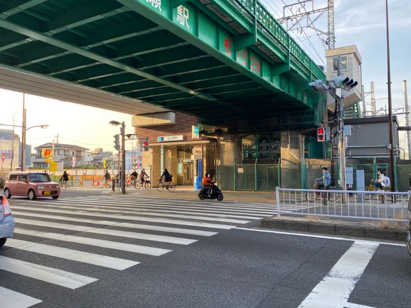 東京メトロ千代田線の北綾瀬駅に来ました。