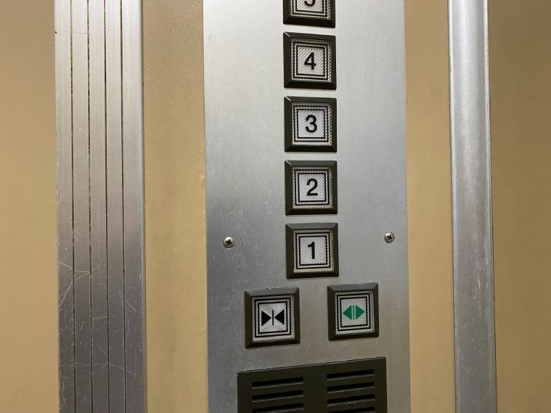 古河セントラルホテルのエレベーター