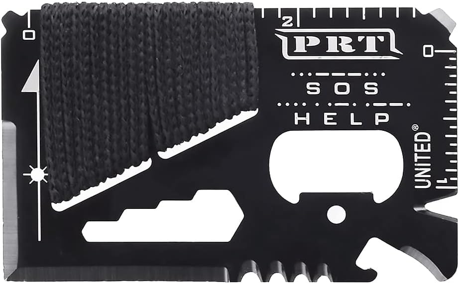 Kigauru カードタイプ マルチツール 14 in 1 ツールセット ステンレス鋼 軽量 アウトドア ツールカード ハイキング 散歩 自転車メンテナンス 旅行 キャンプ アウトドア アクセサリー